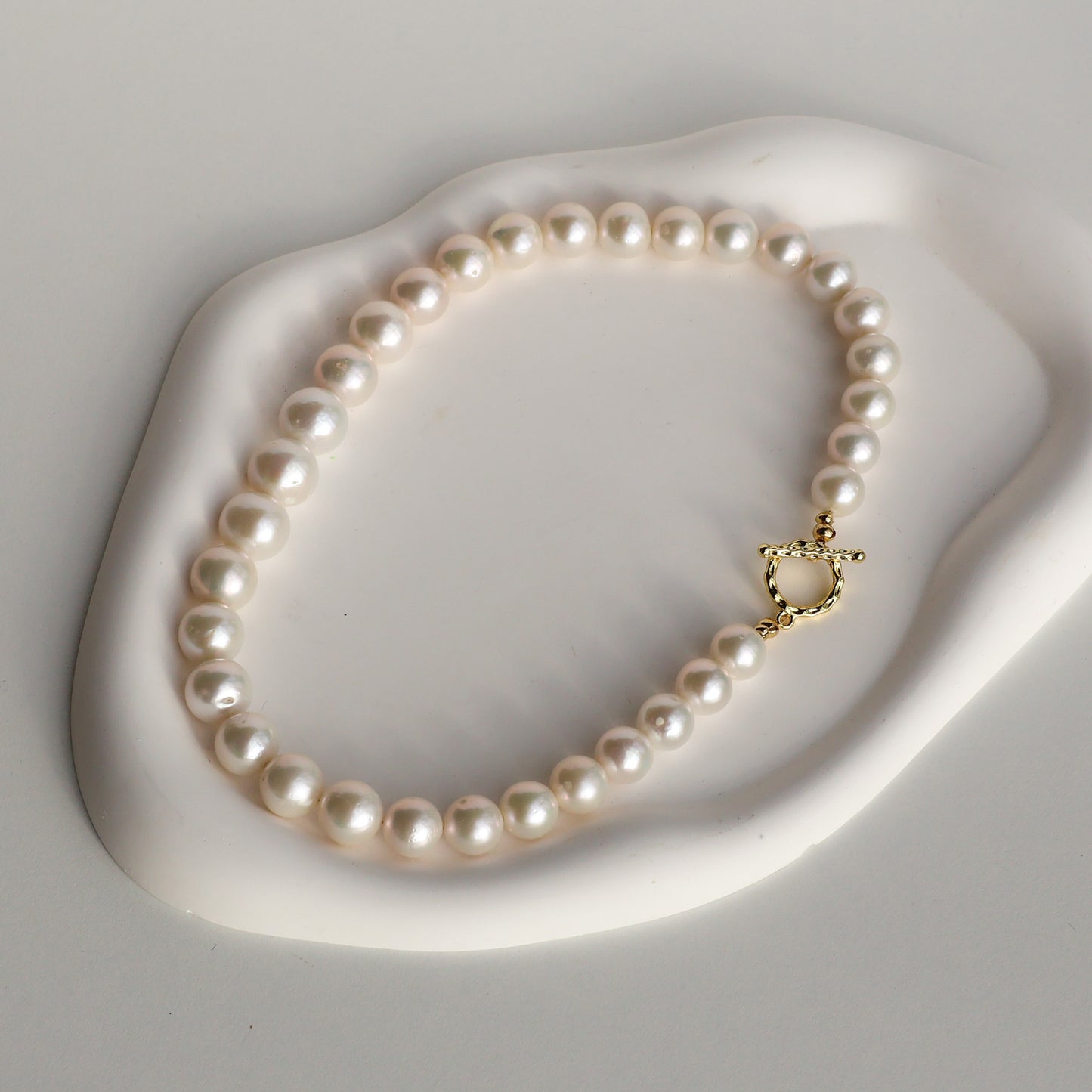 Classic pearl necklace 12-14mm large pearls