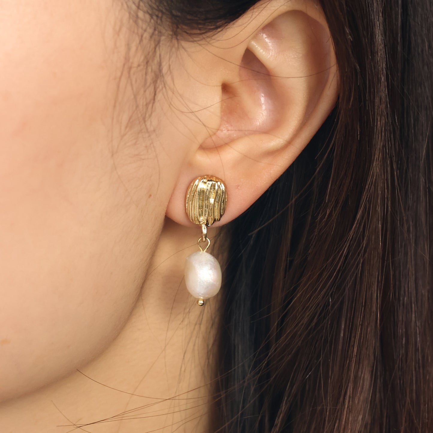 Ivy pearl earrings