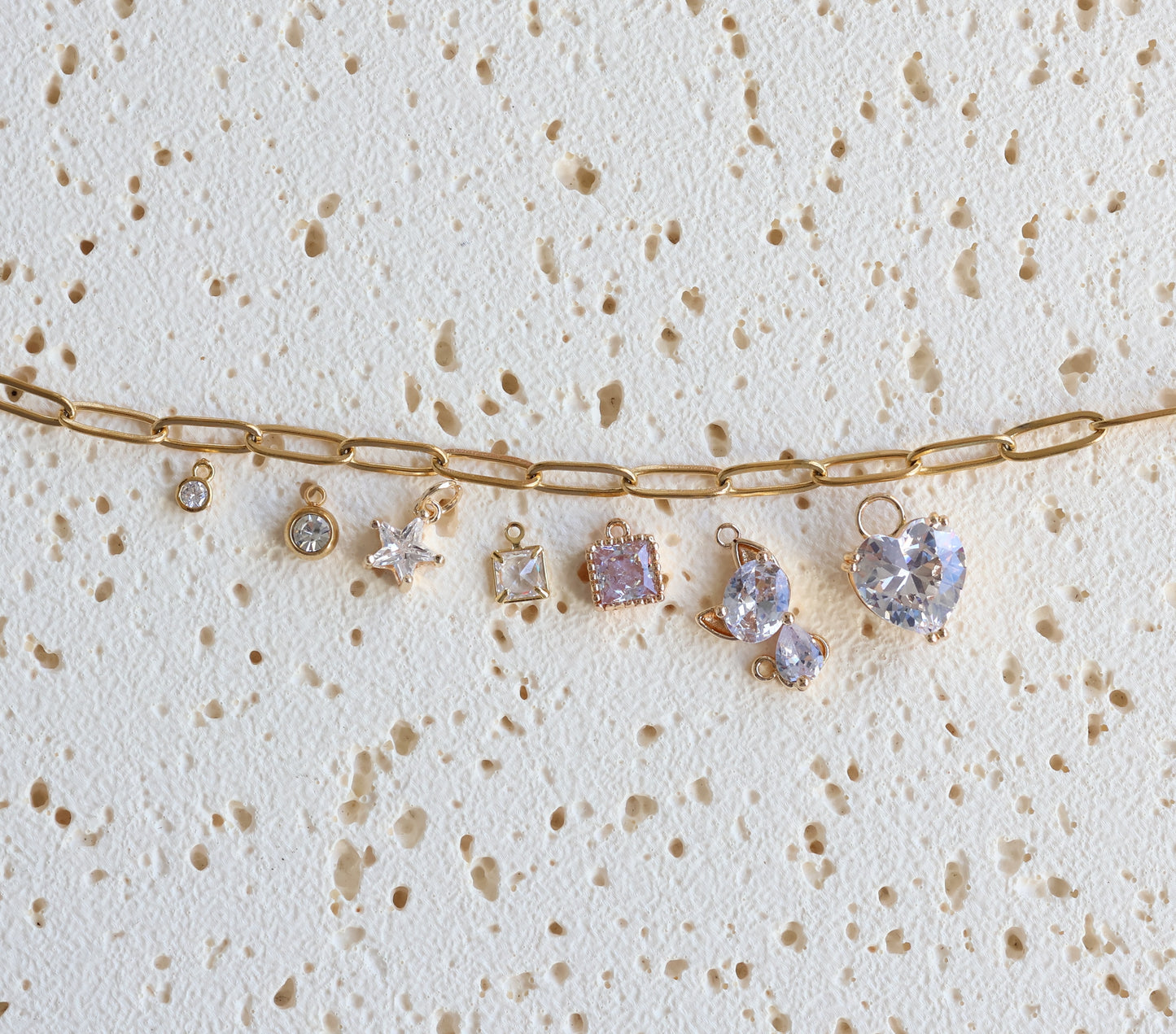 April Birthstone Charm Collection