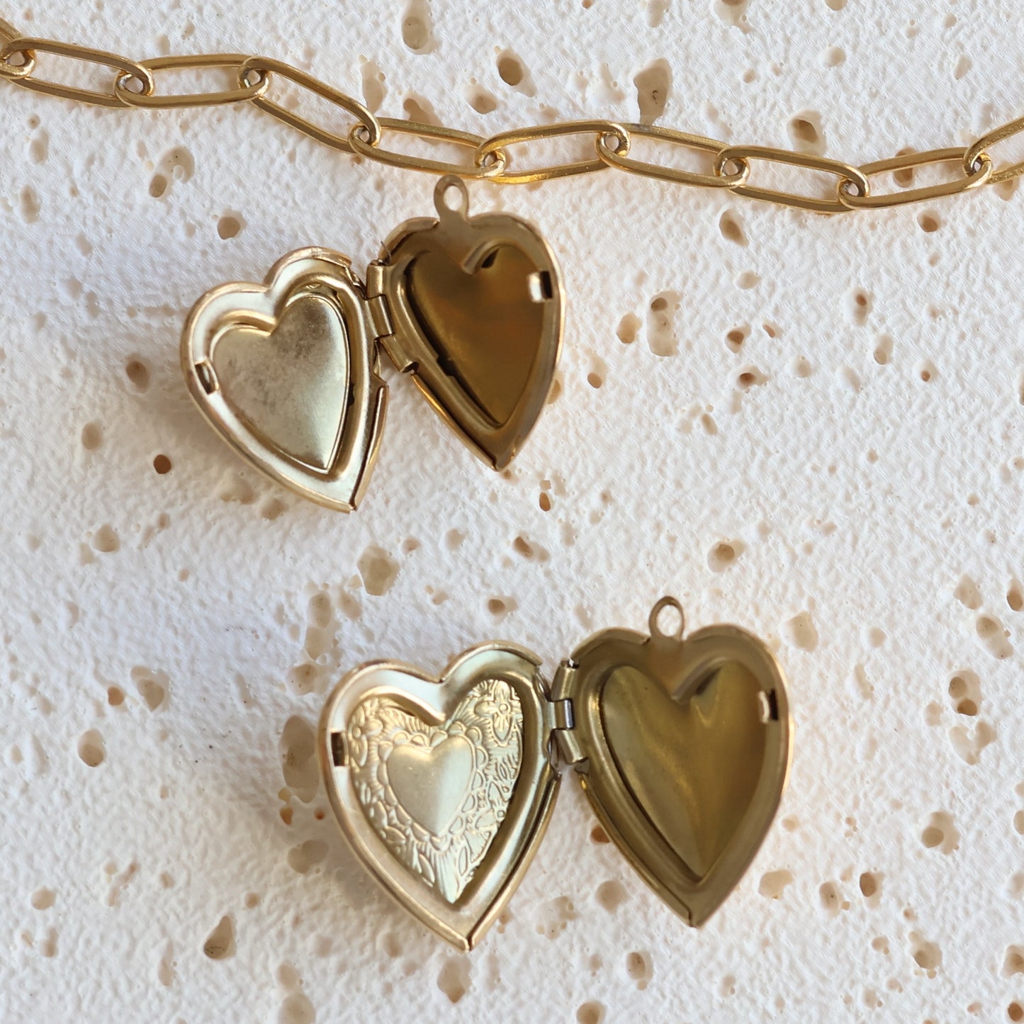Heart Locket Photo Frame Charms