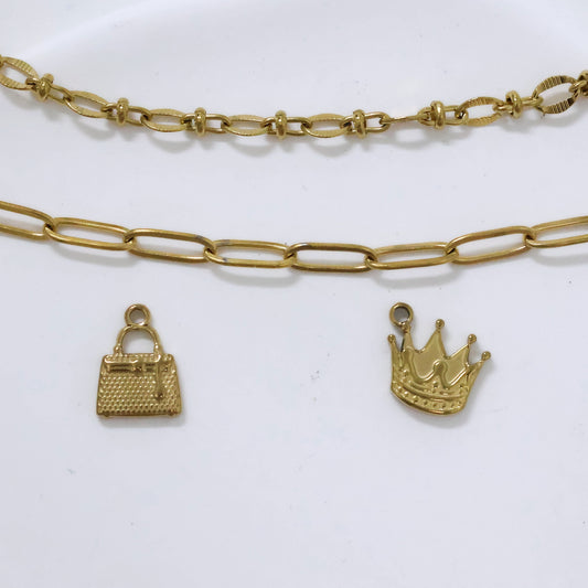 Princess and the Queen Charm