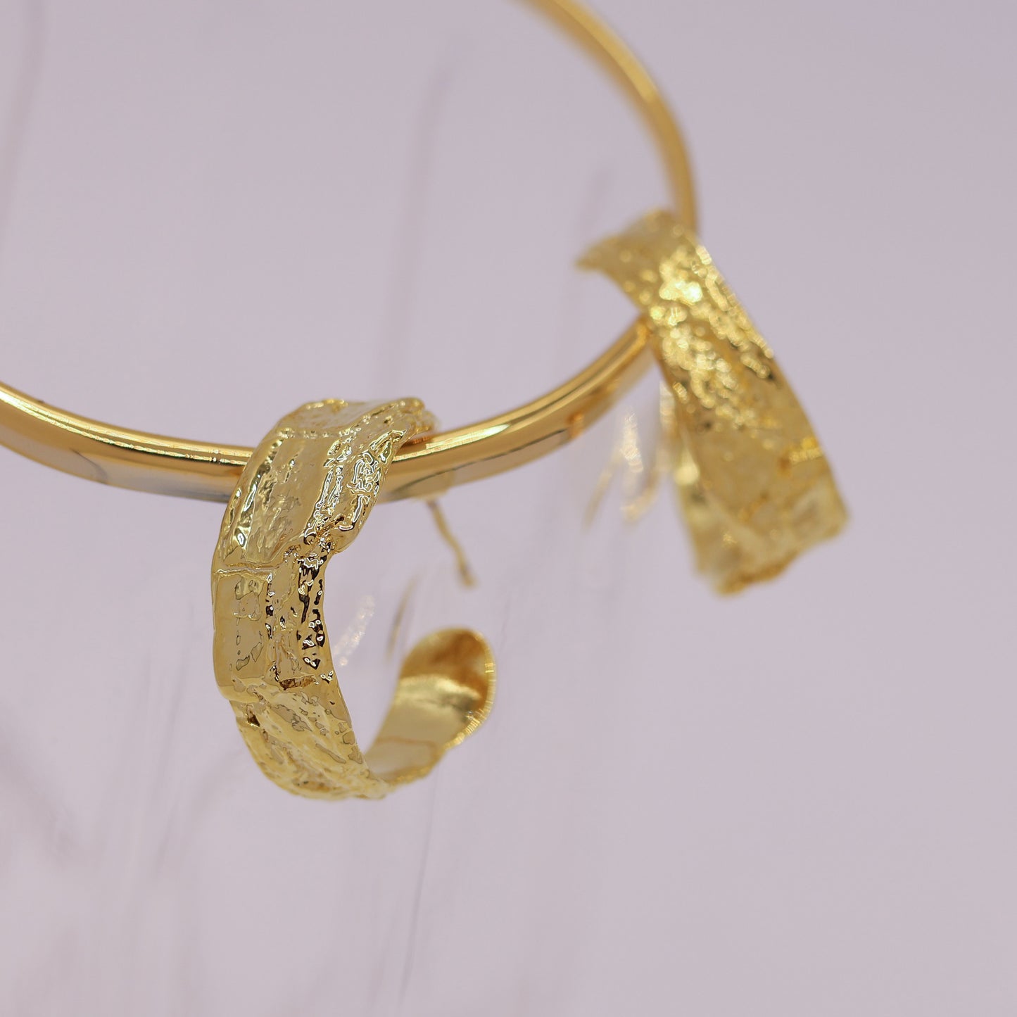 Nova hoop earrings