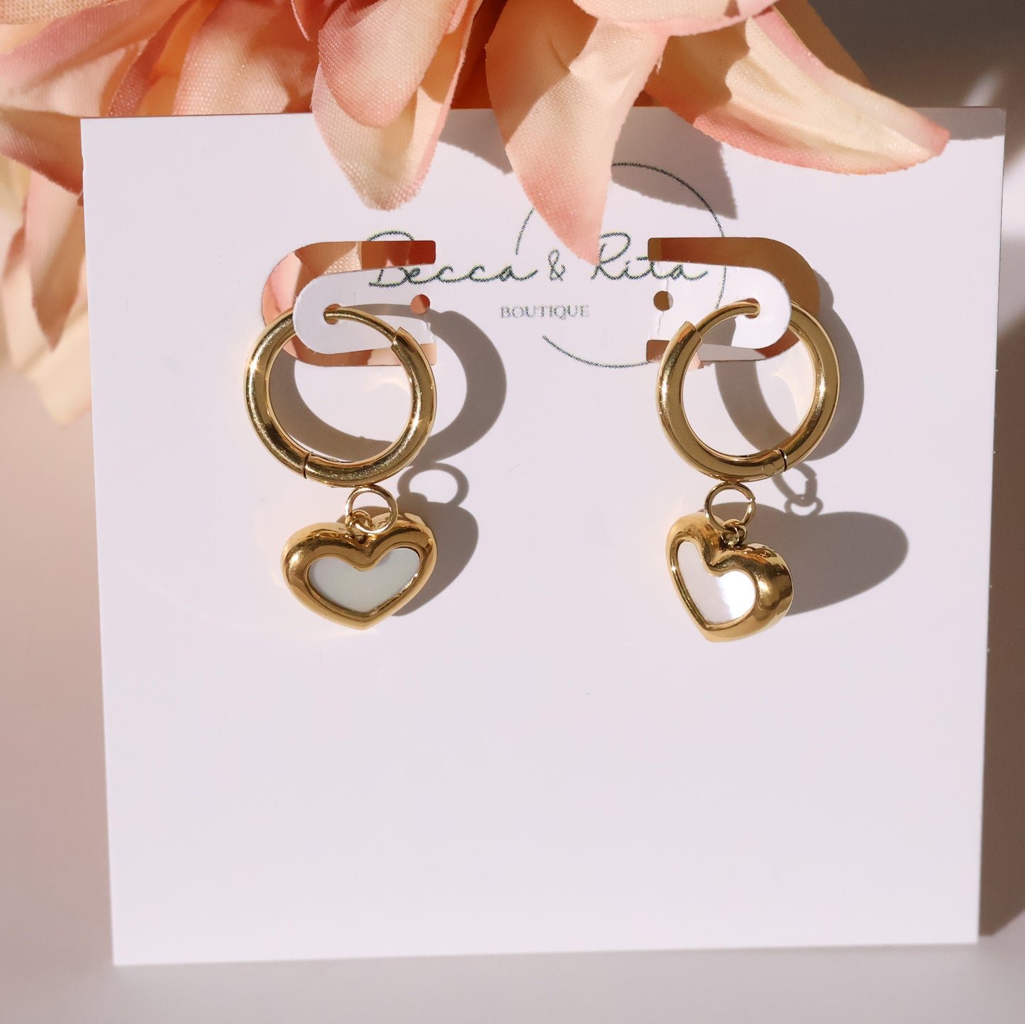 Valentine necklace devotion gold plated