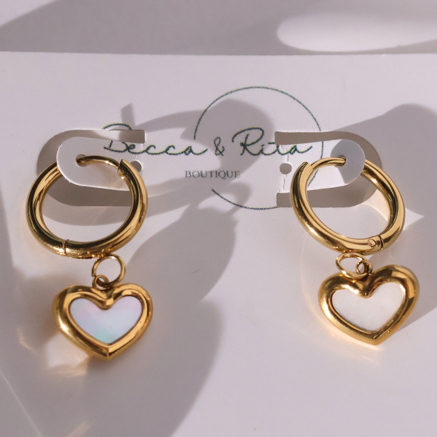 Valentine necklace devotion gold plated