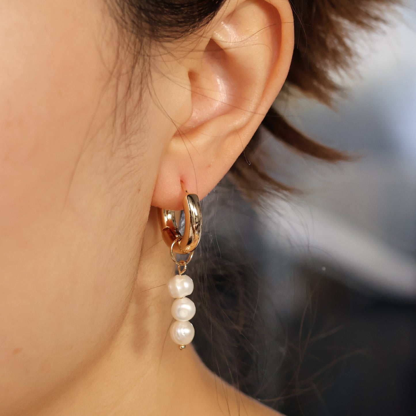 Jess freshwater pearl earrings