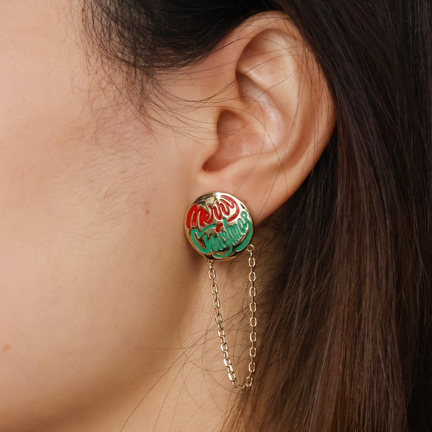 Merry Christmas🎄 Asymmetrical Earring sets - 14k gold plated✨