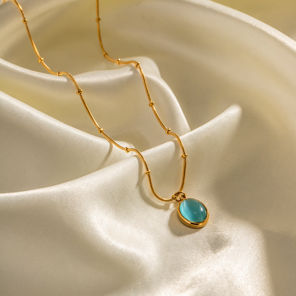 Gold plated Oceanic Opulence Necklace