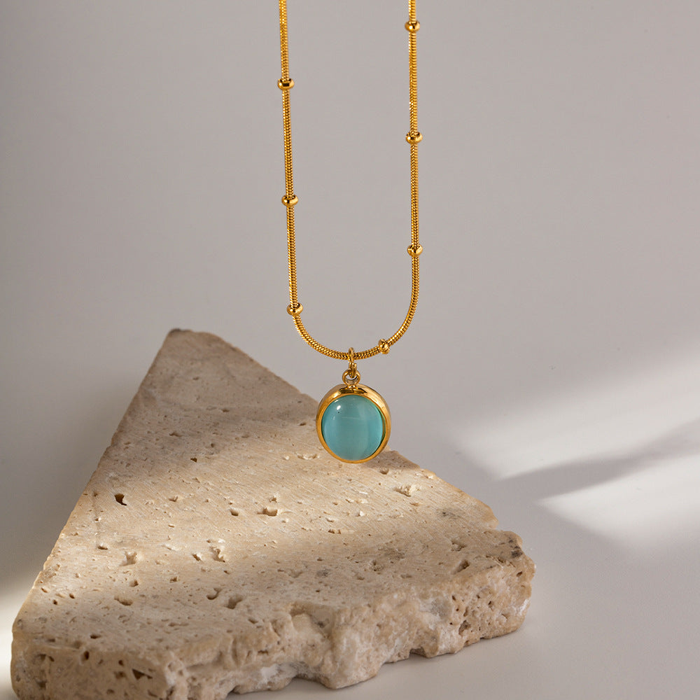 Gold plated Oceanic Opulence Necklace