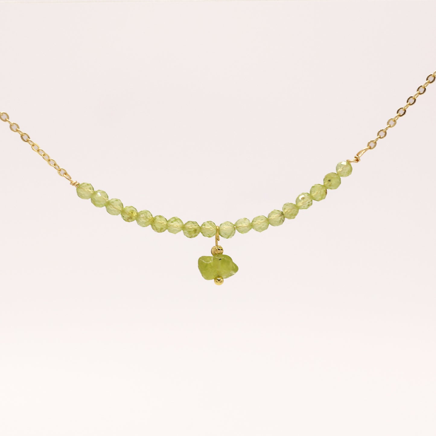 Peridot Dream handmade neckalce August birthstone
