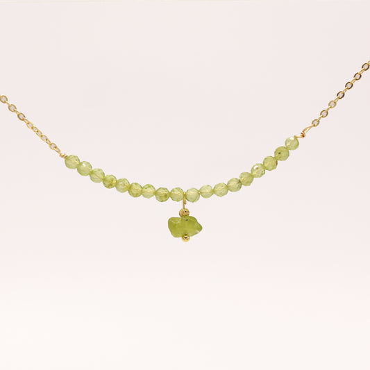 Peridot Dream handmade neckalce August birthstone