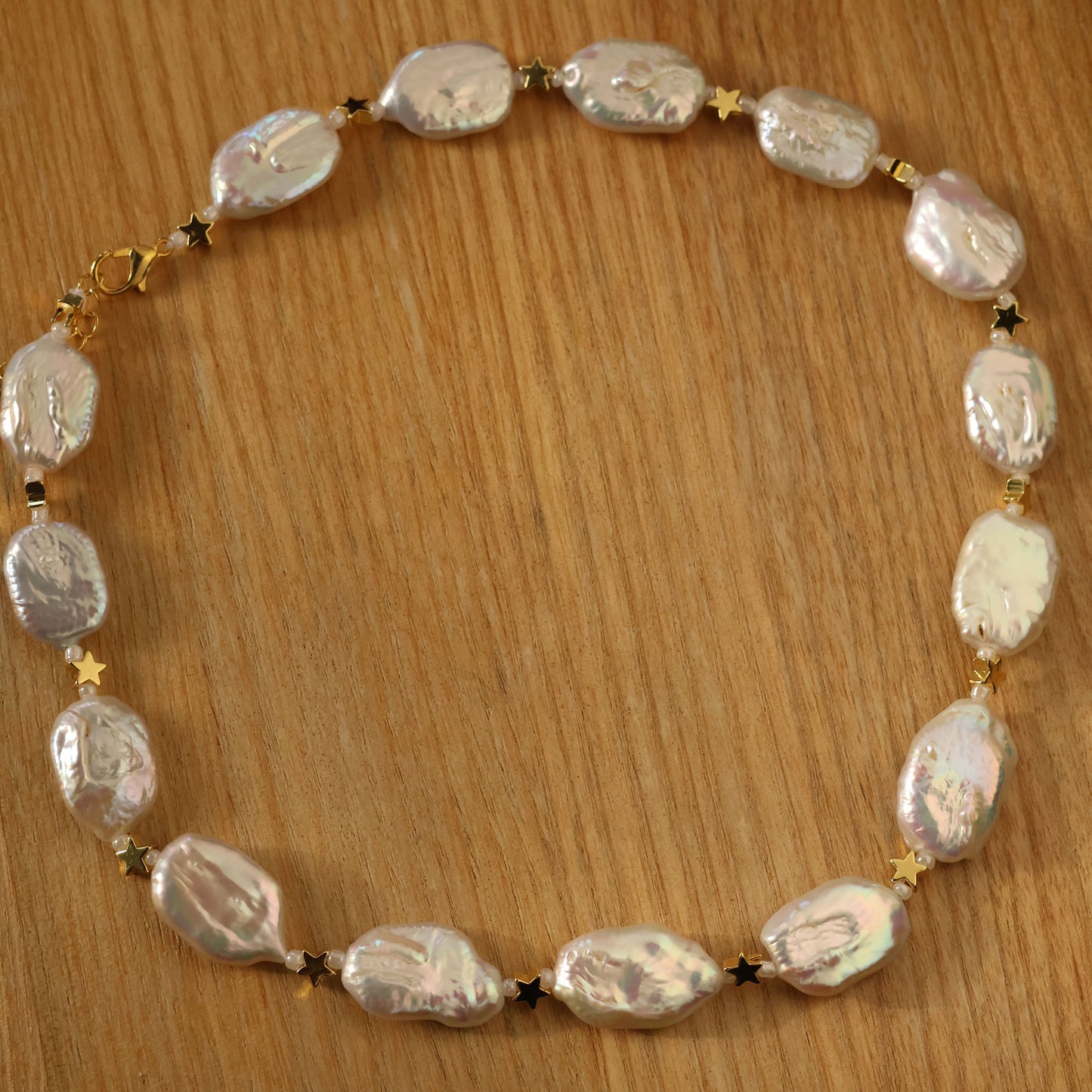 Wanda freshwater baroque pearl necklace