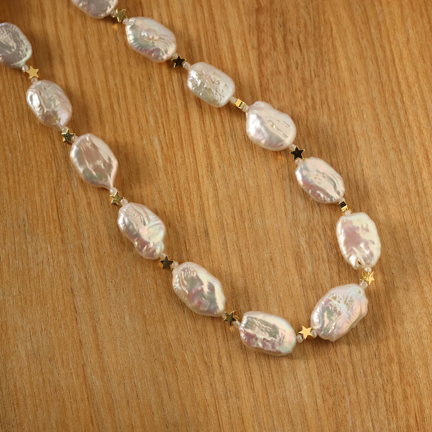 Wanda freshwater baroque pearl necklace