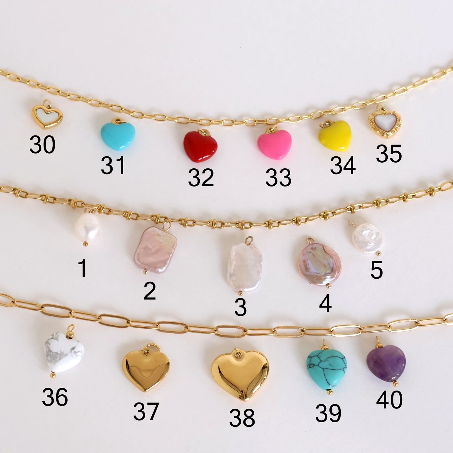 Build your own charm necklace!
