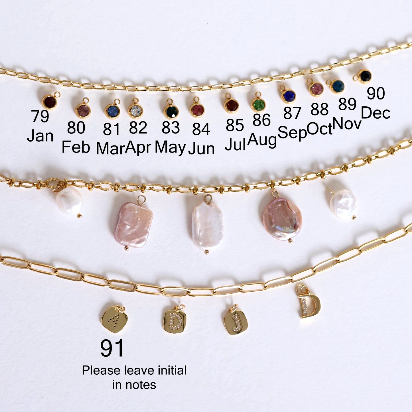 Build your own charm necklace!