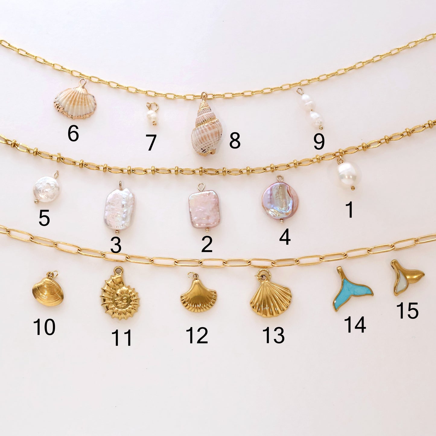 Build your own charm necklace!