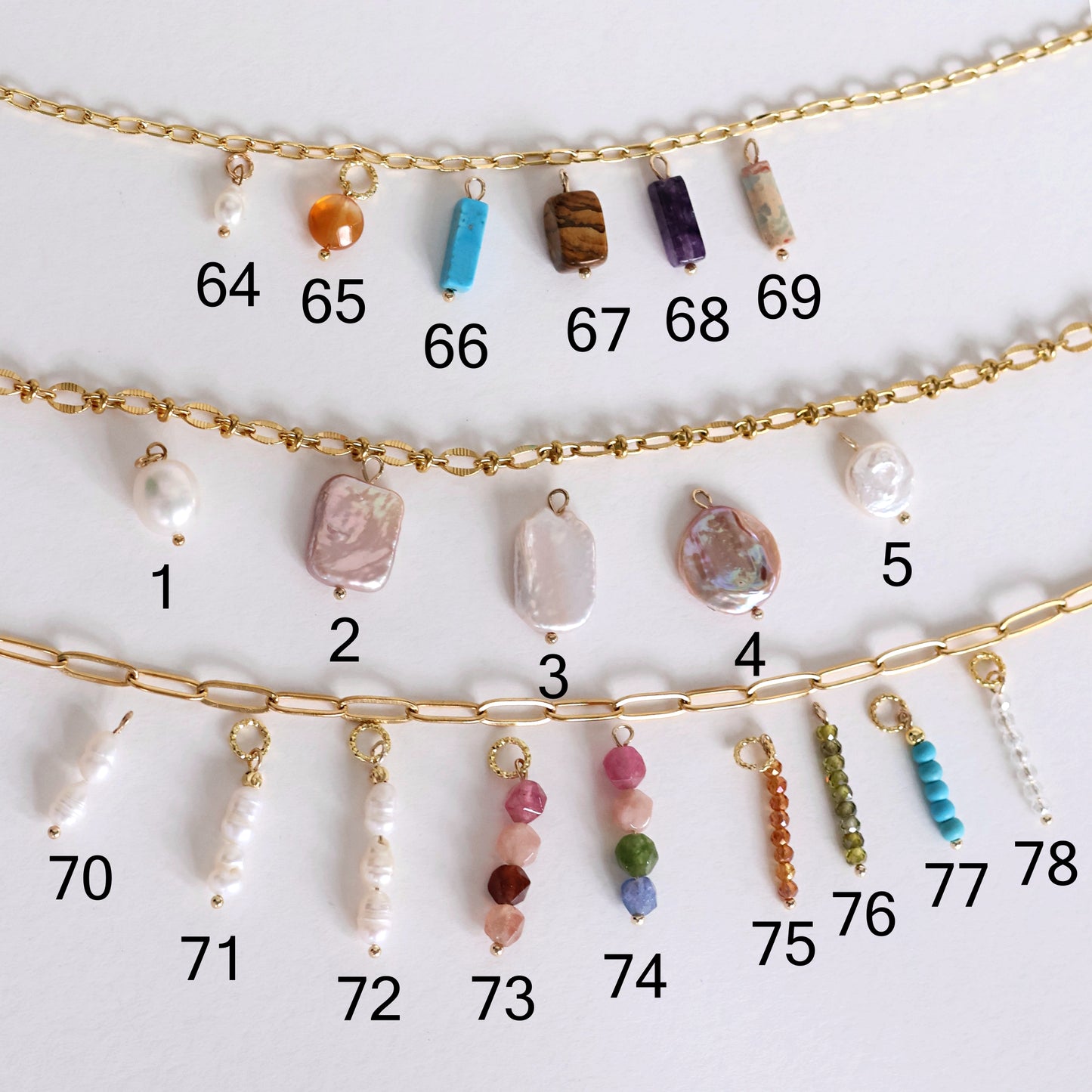 Build your own charm necklace!