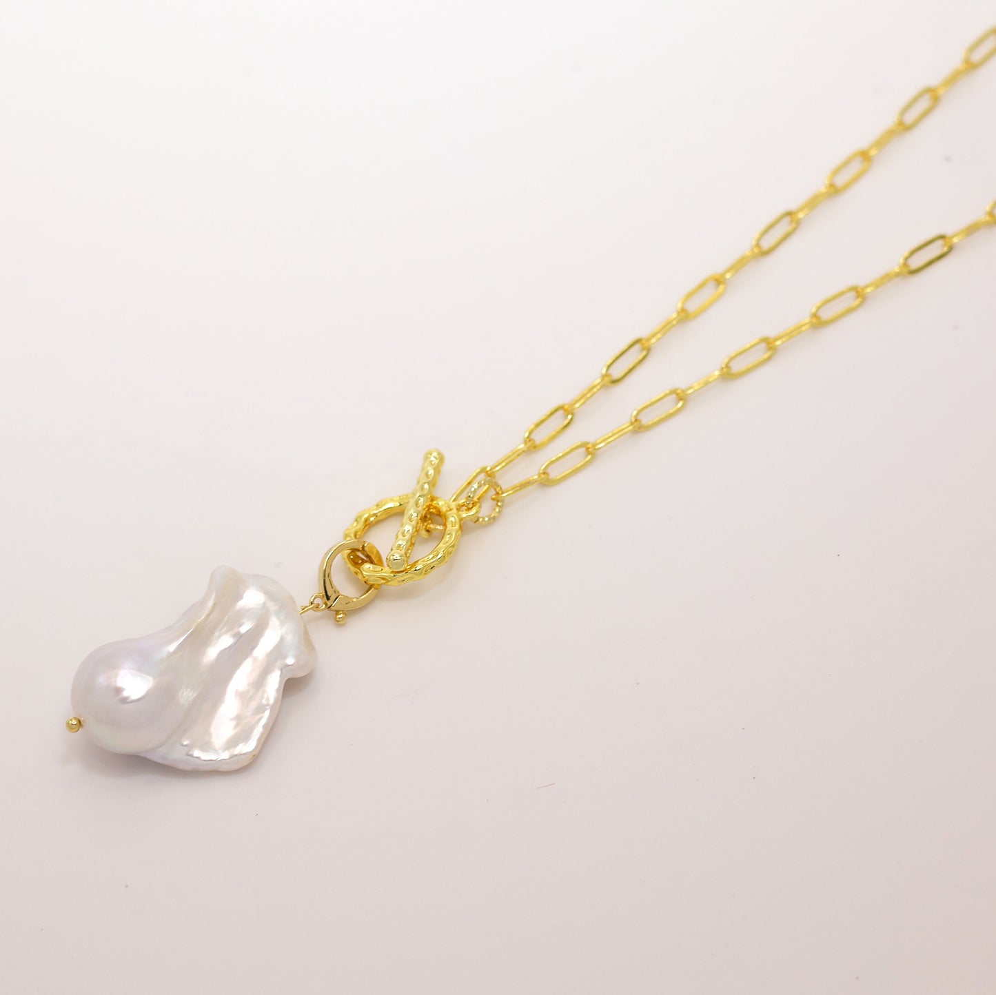 Marissa freeform Baroque pearl necklace