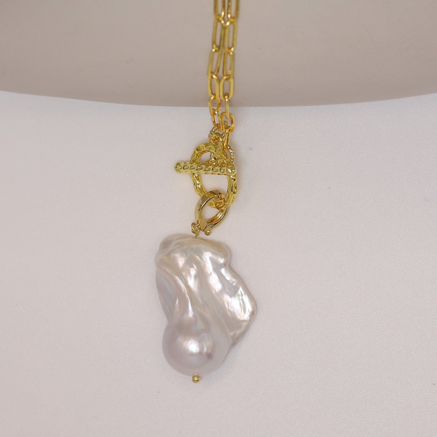 Marissa freeform Baroque pearl necklace