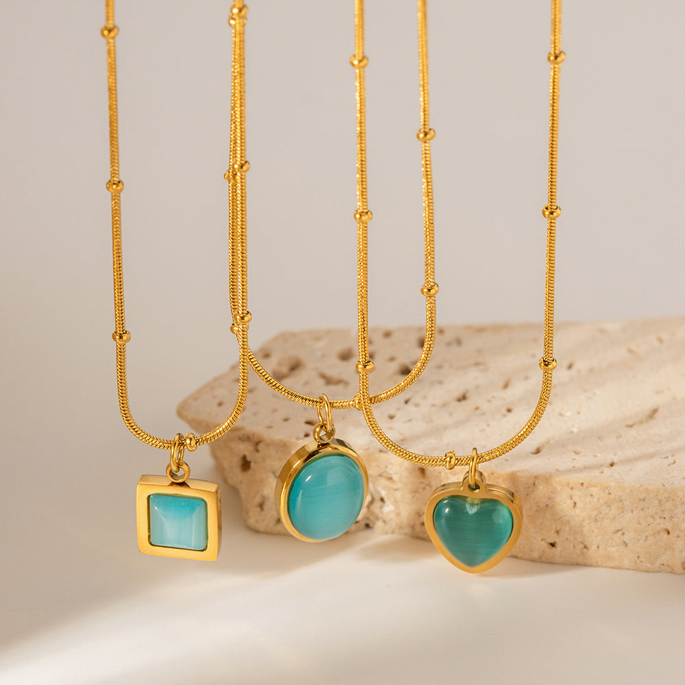 Gold plated Oceanic Opulence Necklace