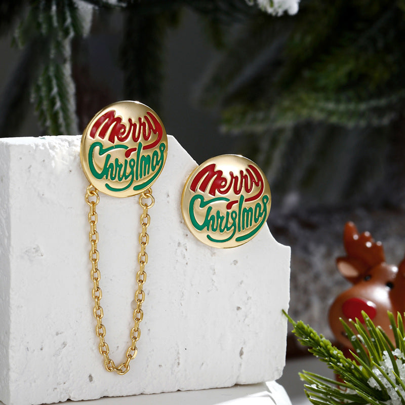 Merry Christmas🎄 Asymmetrical Earring sets - 14k gold plated✨