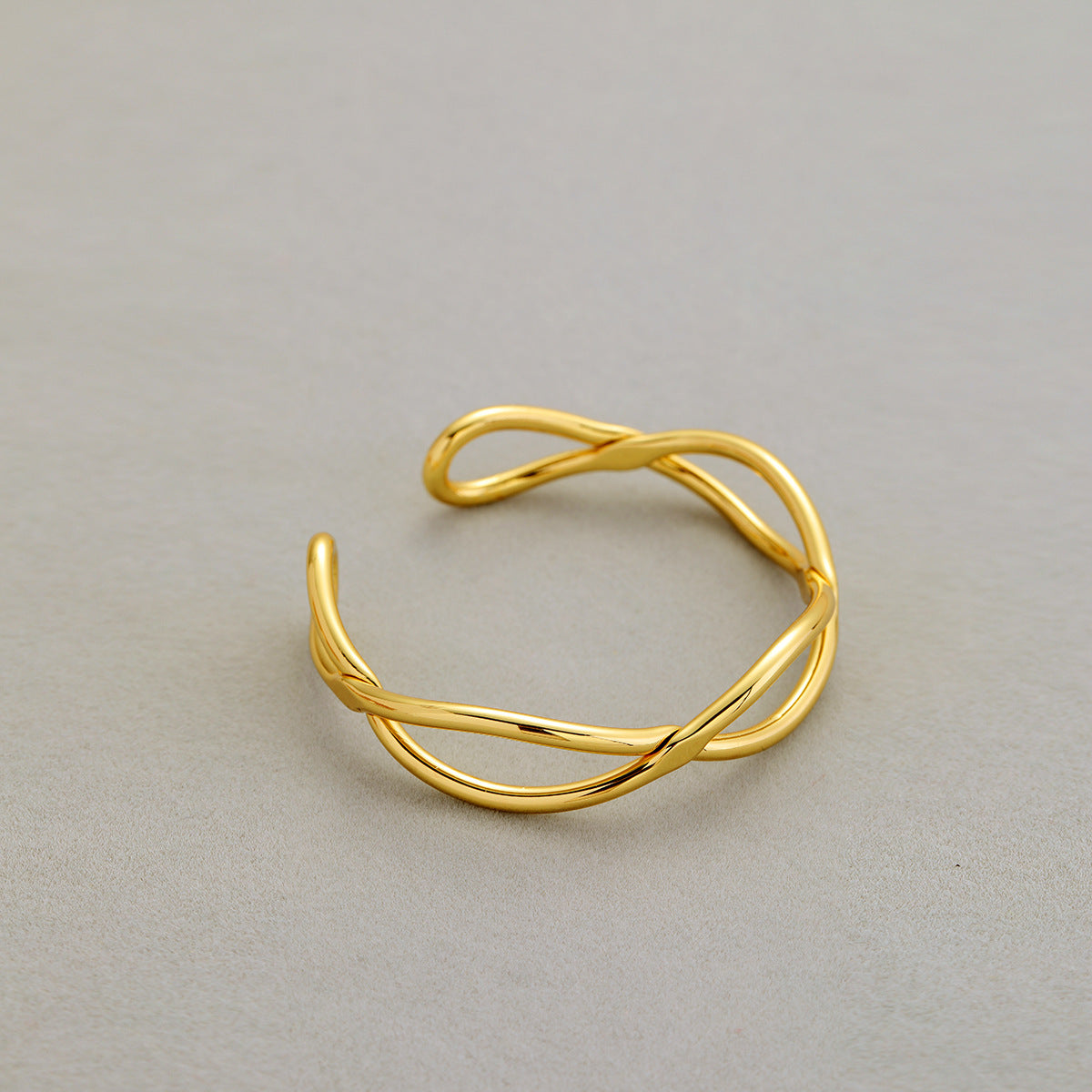 Gold Plated Eternity bangle