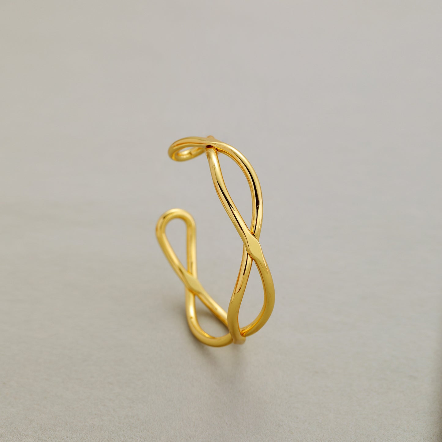 Gold Plated Eternity bangle