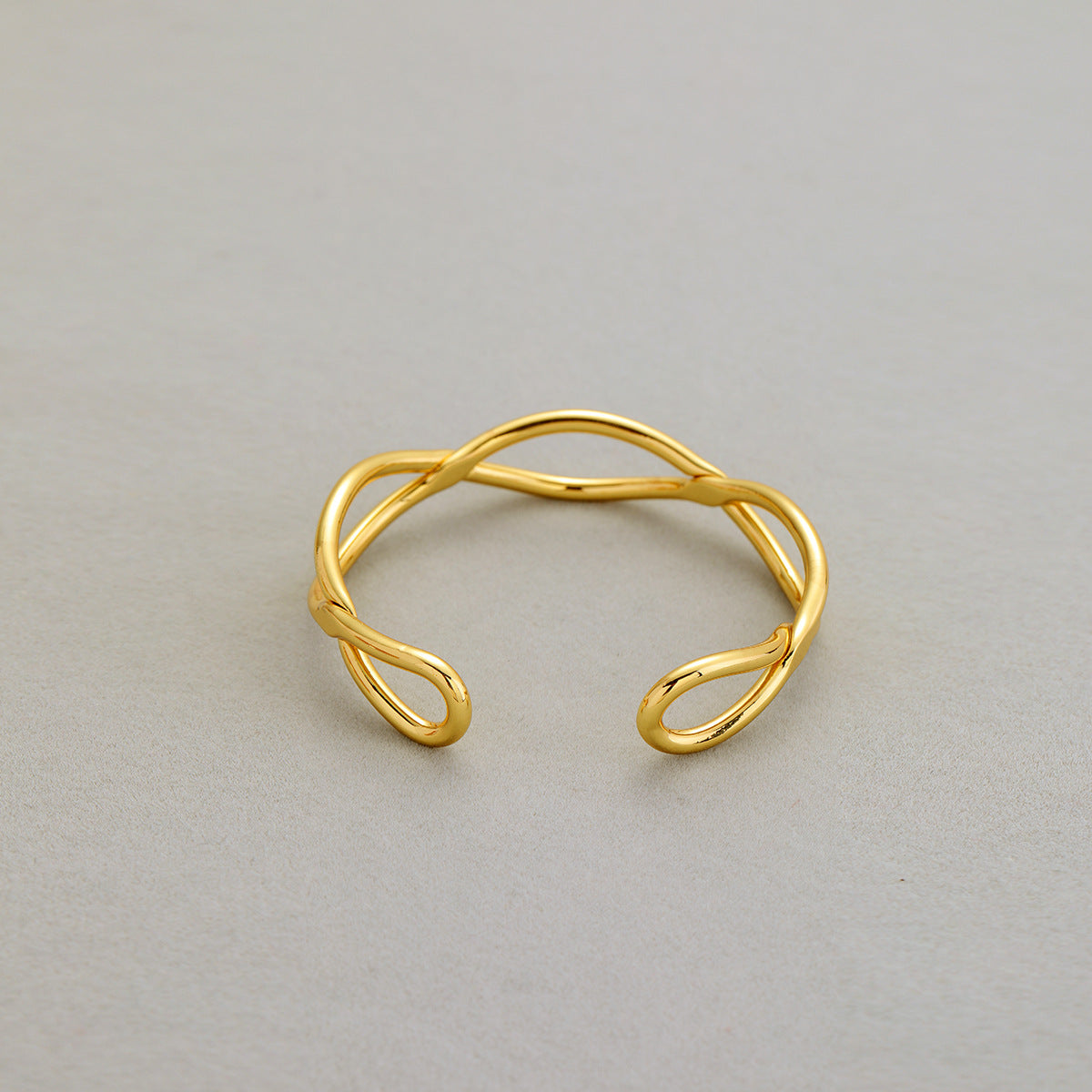 Gold Plated Eternity bangle