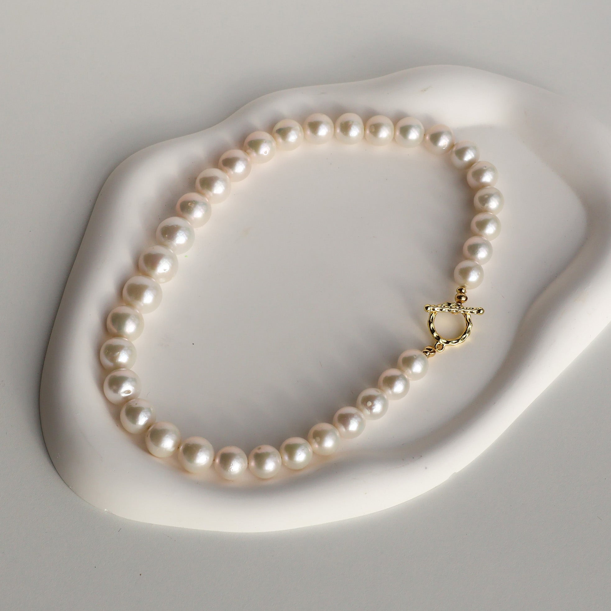 Classic pearl necklace 12-14mm large pearls