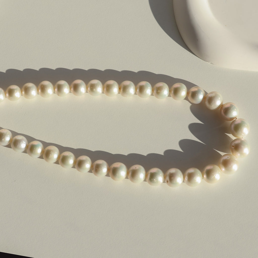 Classic pearl necklace 12-14mm large pearls
