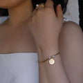 Vida gold plated handmade bracelet