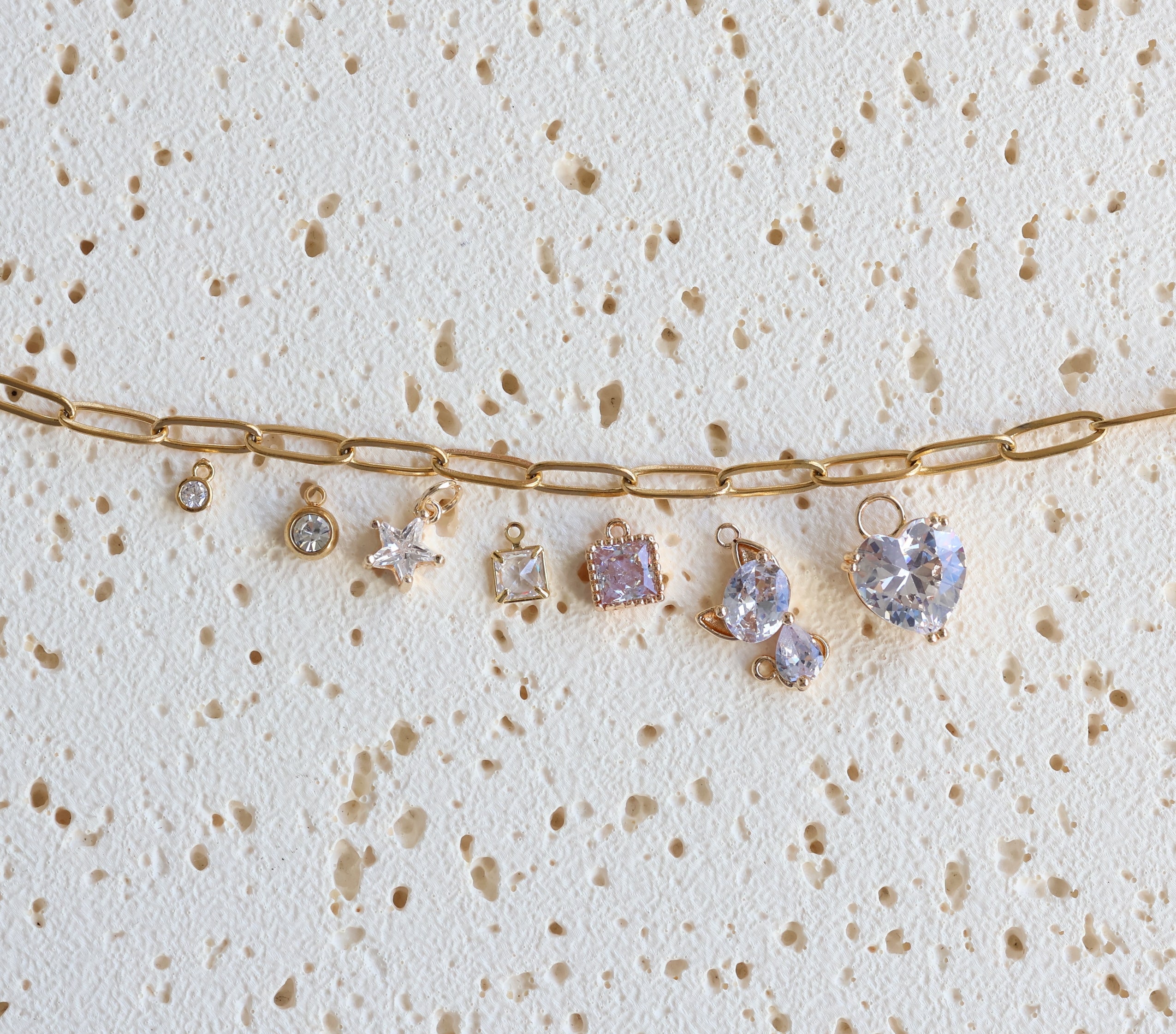 April Birthstone Charm Collection