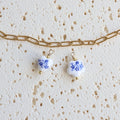 Blue Porcelain Floral Charms
