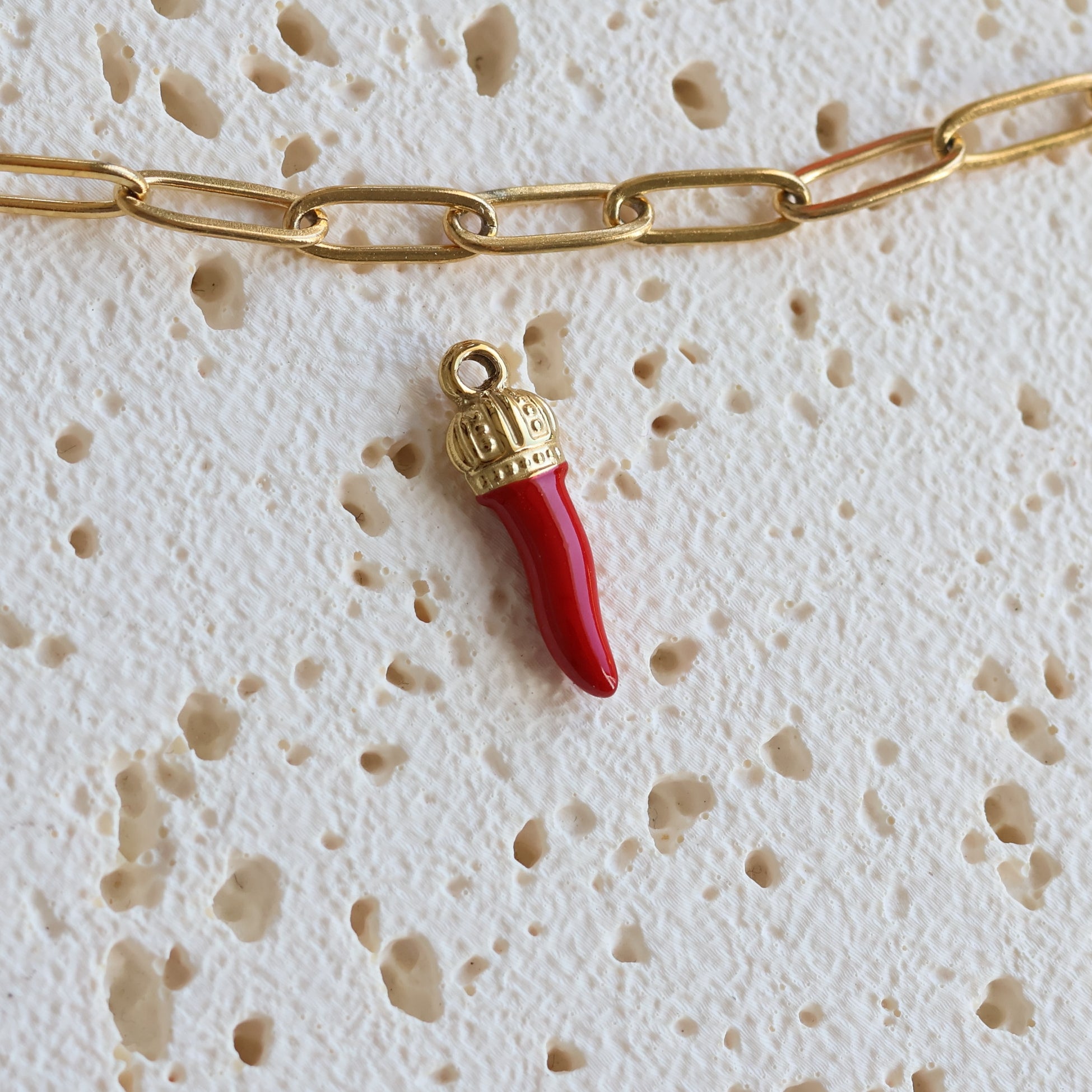 Red Chili Pepper Charms