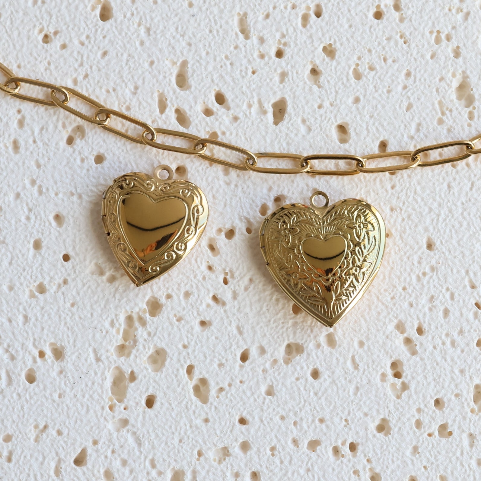 Heart Locket Photo Frame Charms