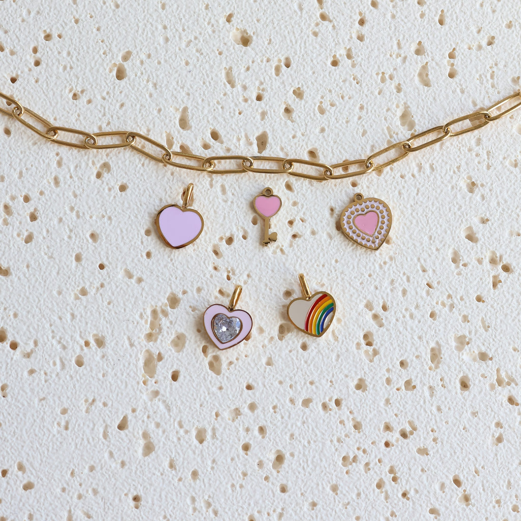 Pastel Love & Rainbow Charms