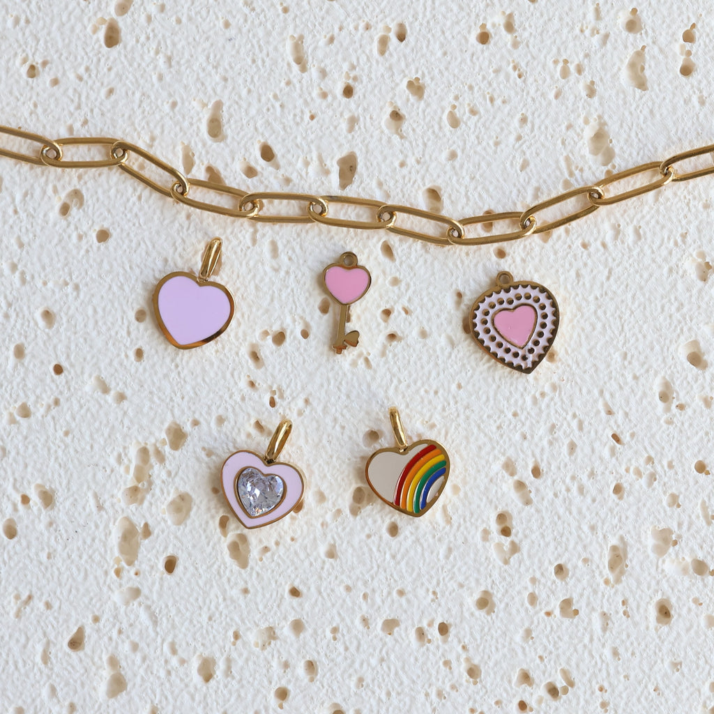 Pastel Love & Rainbow Charms