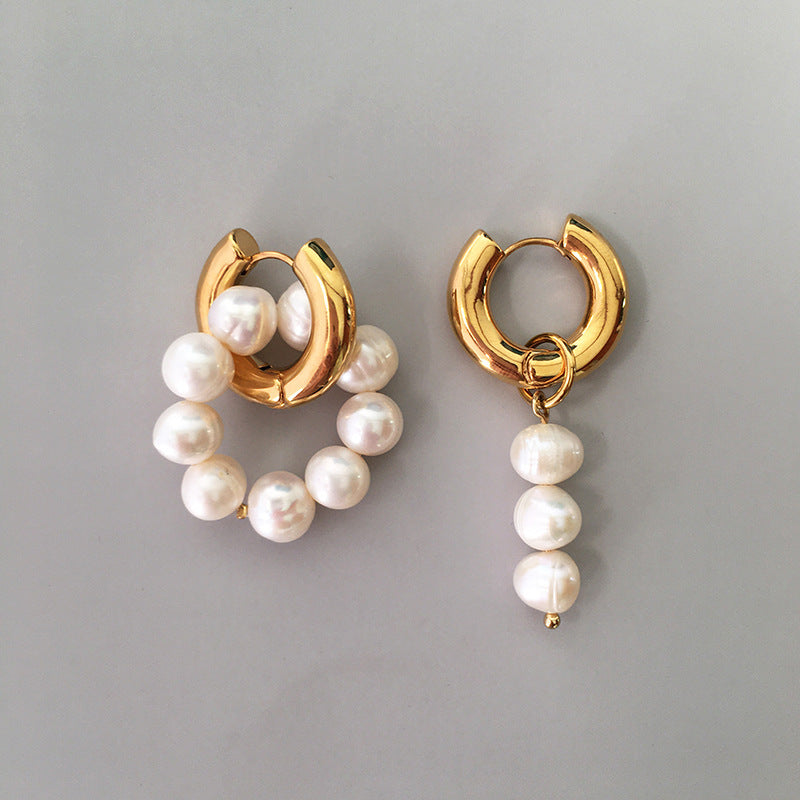 Jess freshwater pearl earrings