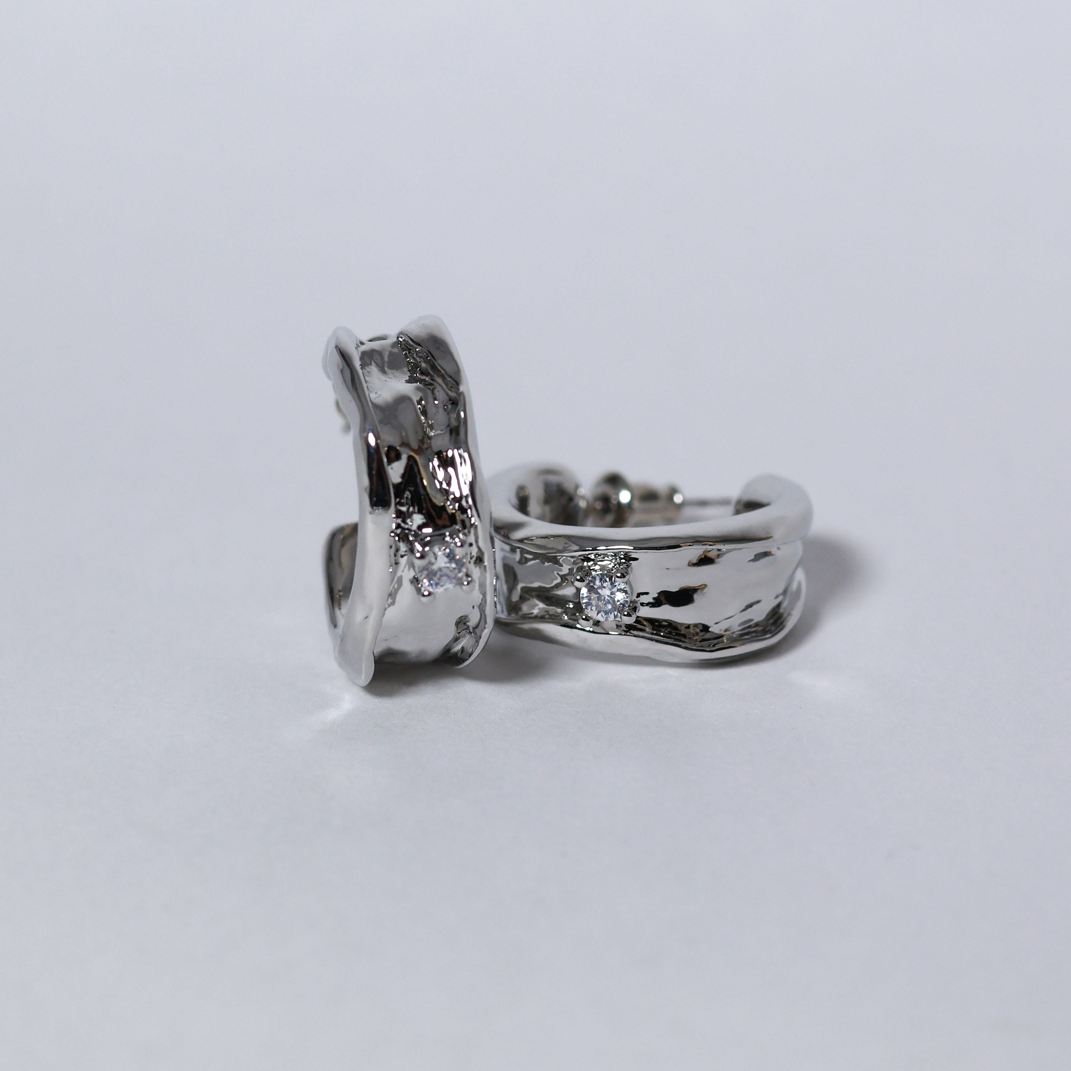 Elliot Hoop Earrings Gold Plated