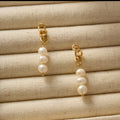 Harper pearl earrings