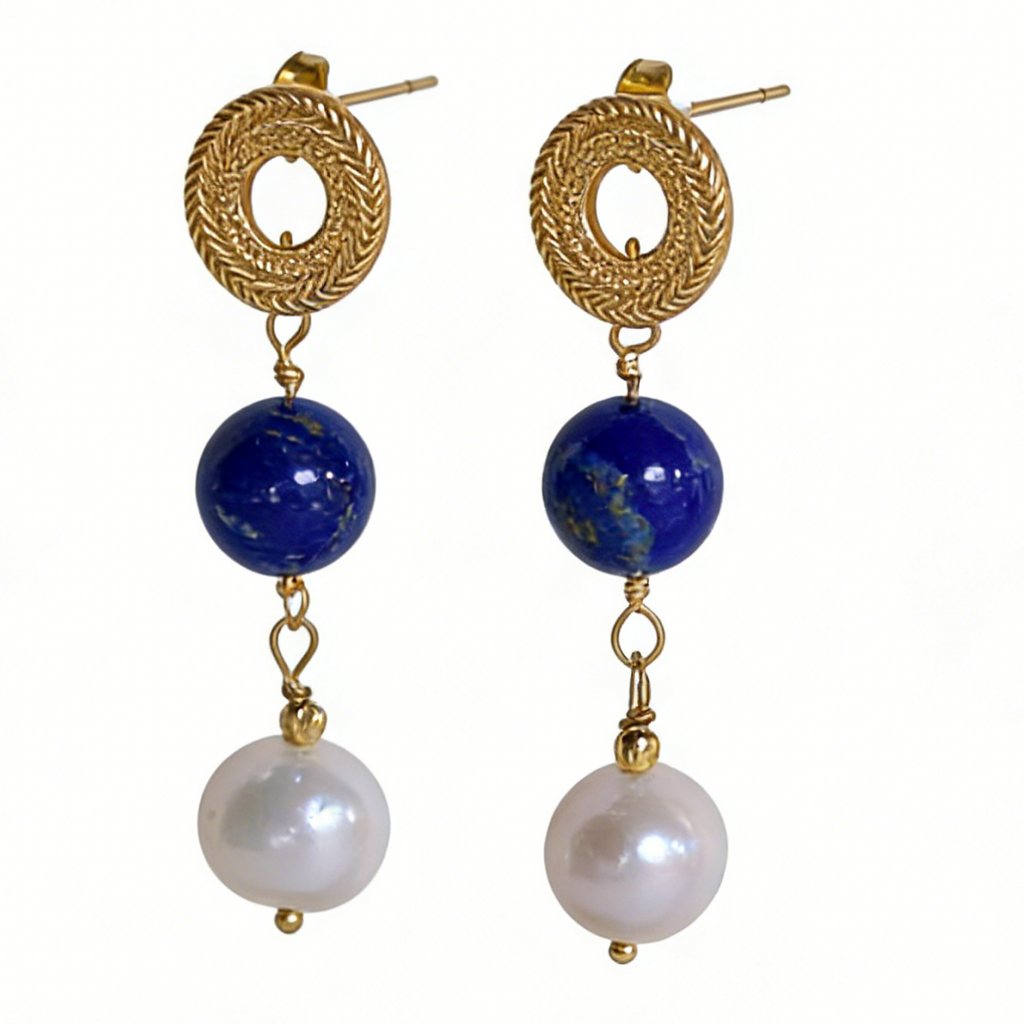 Ocean Elegance Drop Earrings