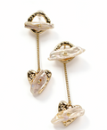 Eden baroque pearl dangled earrings