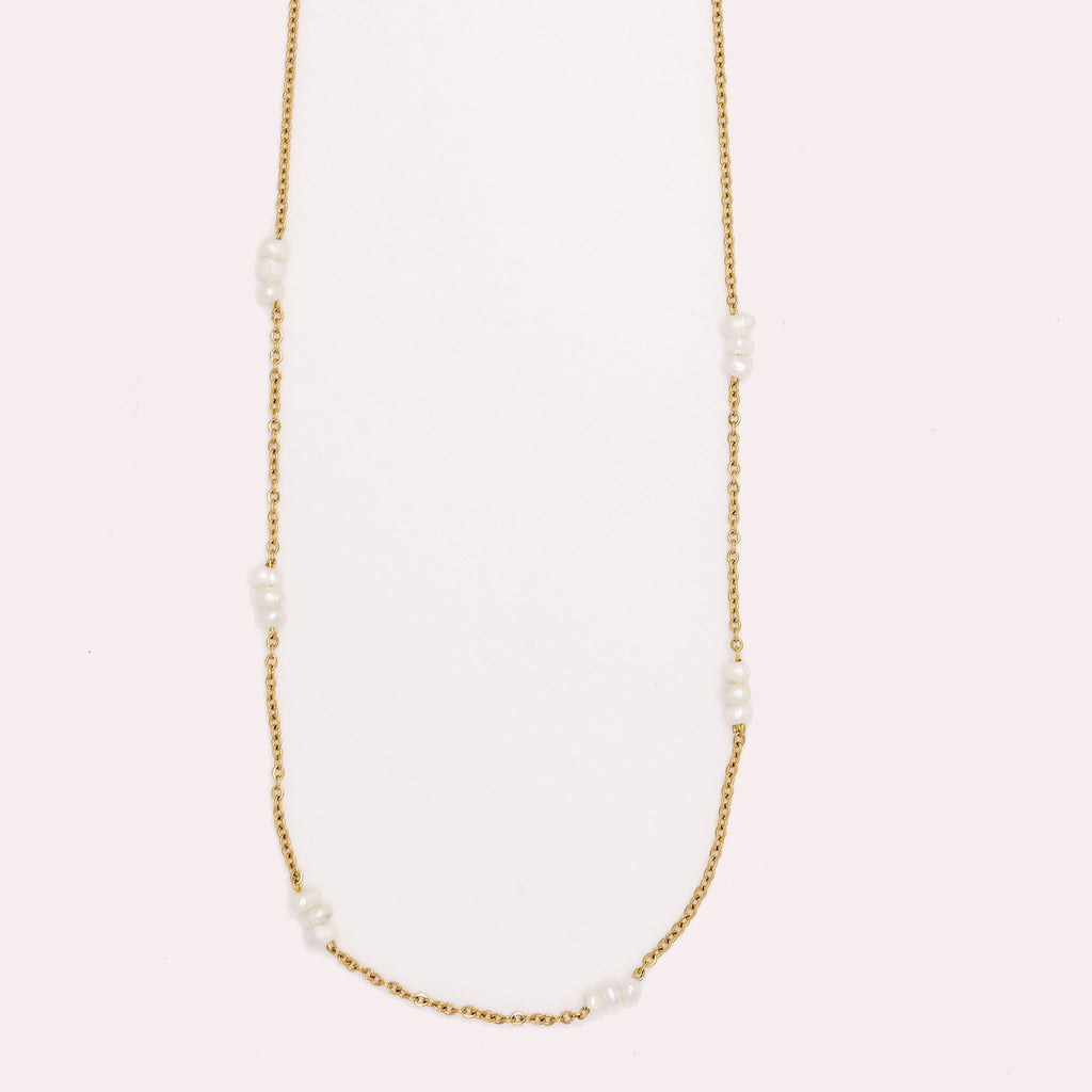 Joni Mini Pearl Necklace Handmade