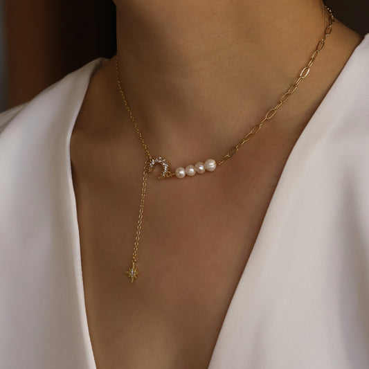 Luna Pearl Necklace