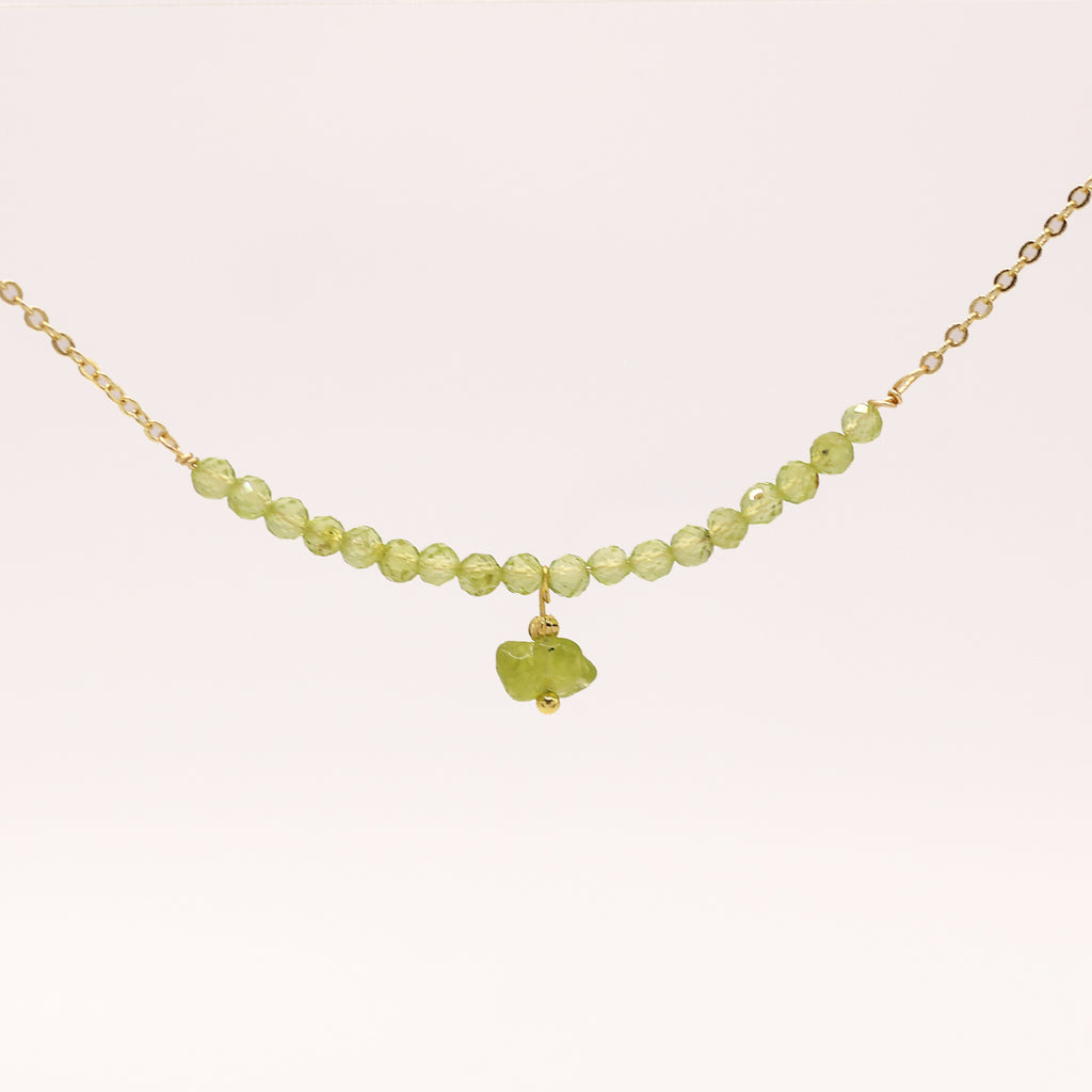 Peridot Dream handmade neckalce August birthstone