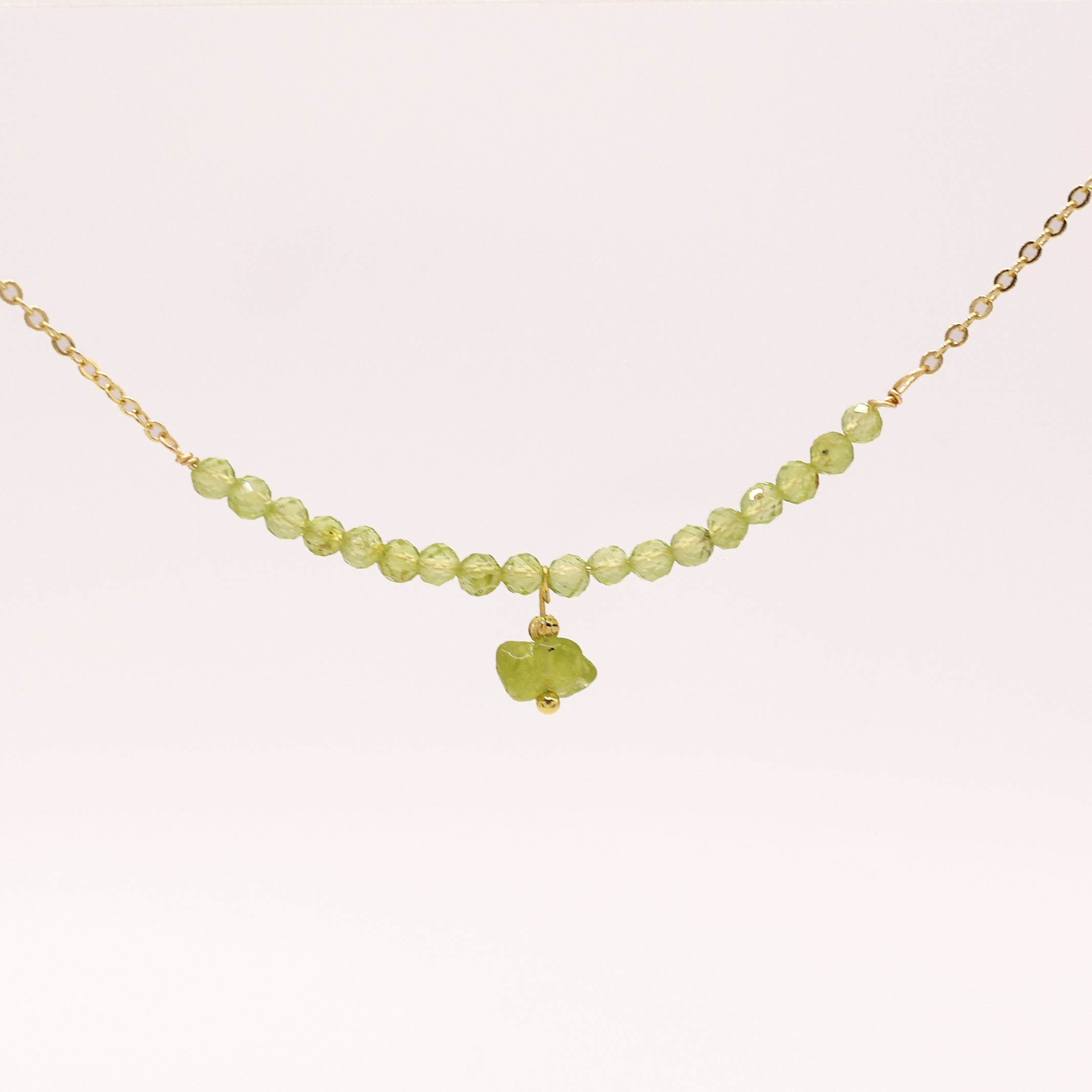 Peridot Dream handmade neckalce August birthstone