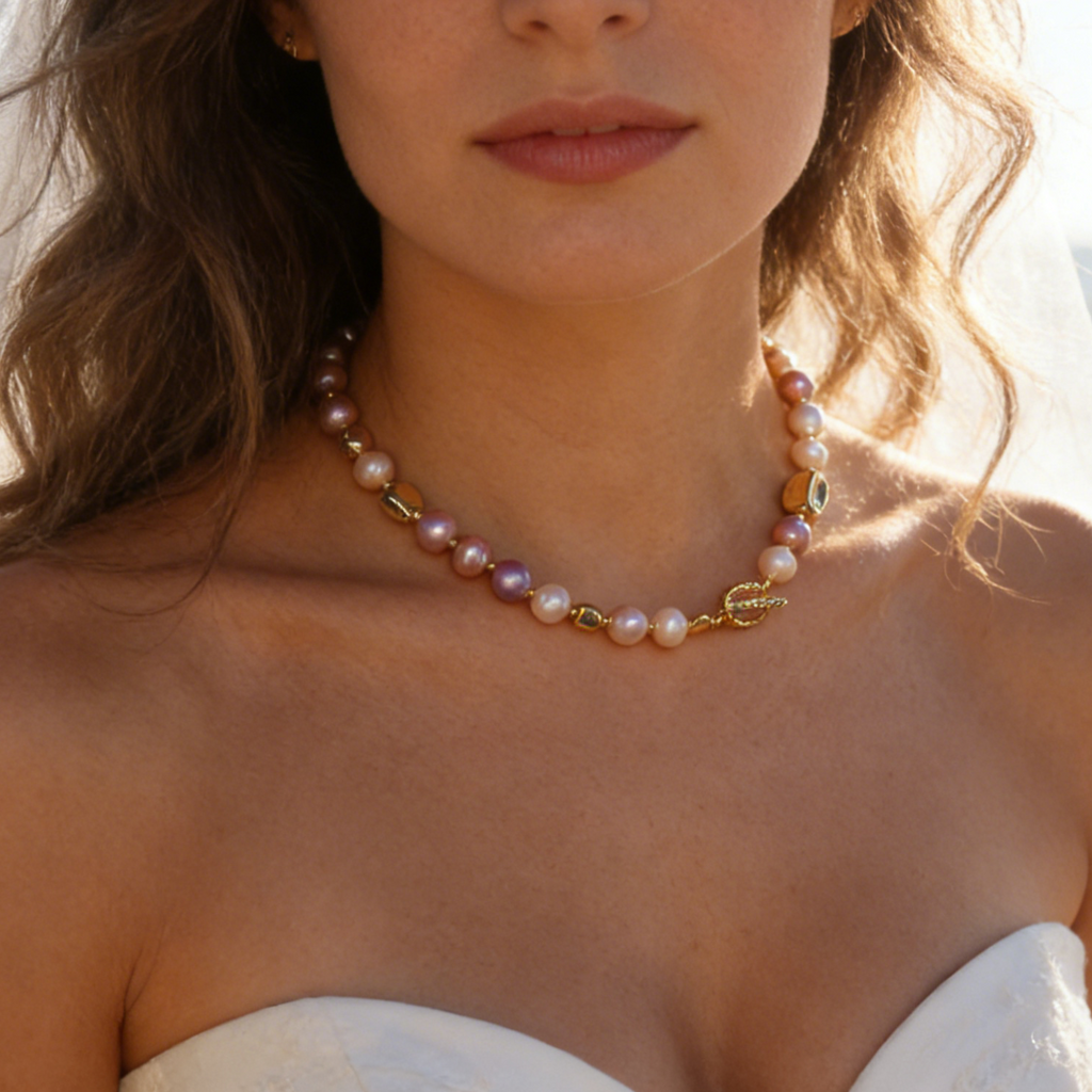 Sophia baroque Pearl Necklace