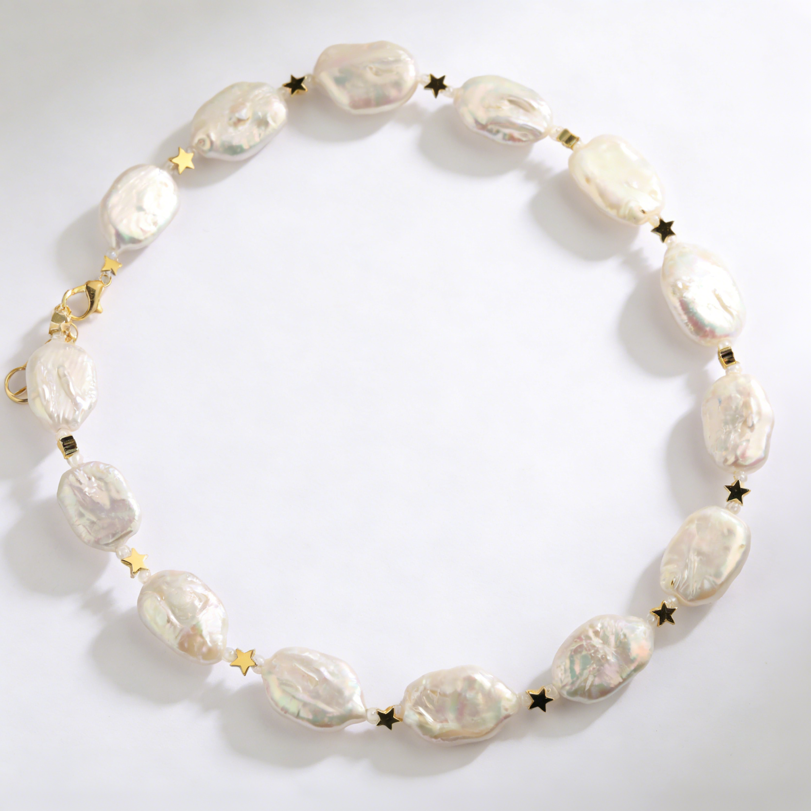 Wanda freshwater baroque pearl necklace