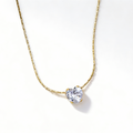 Sparkle Heart Gold Plated necklace