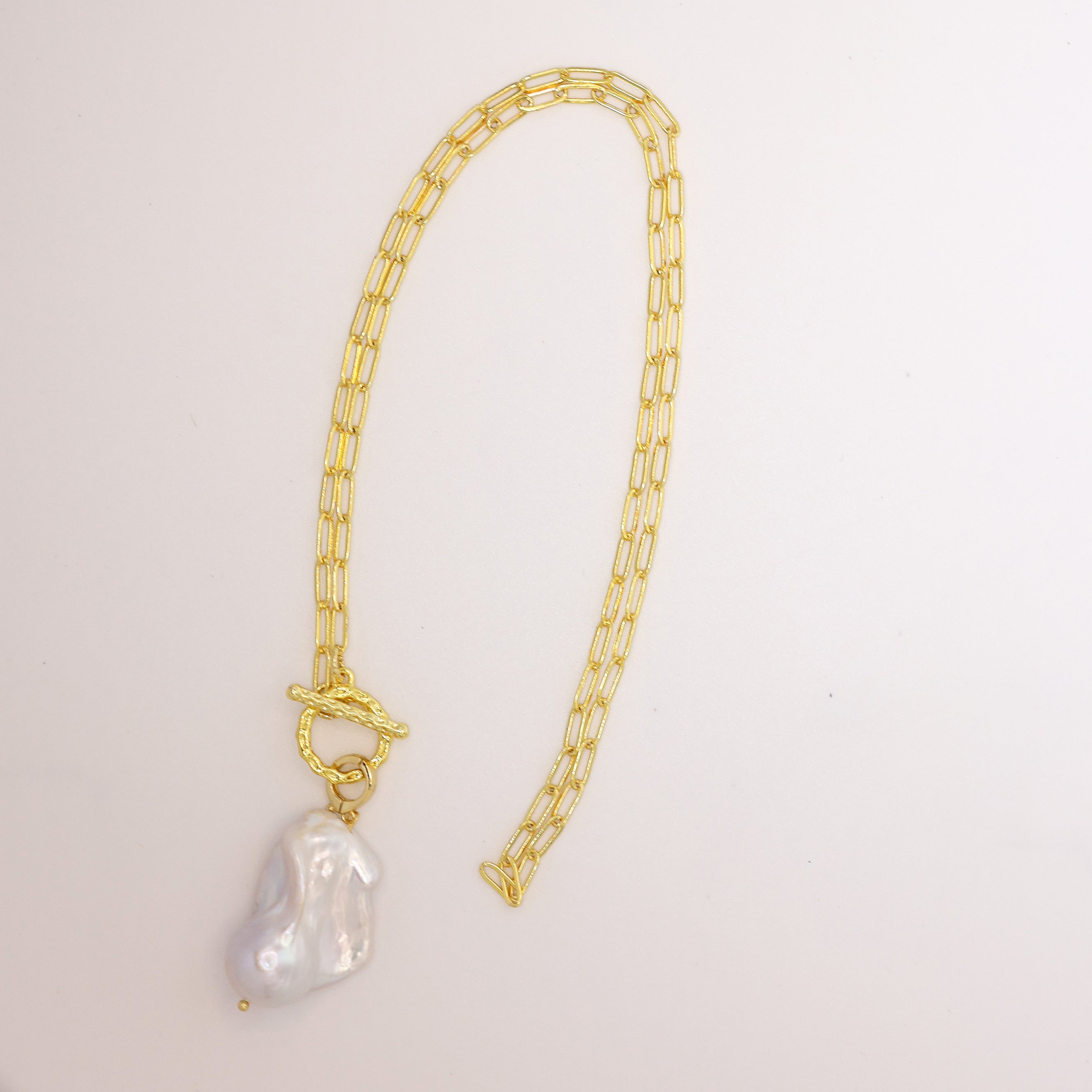 Marissa freeform Baroque pearl necklace