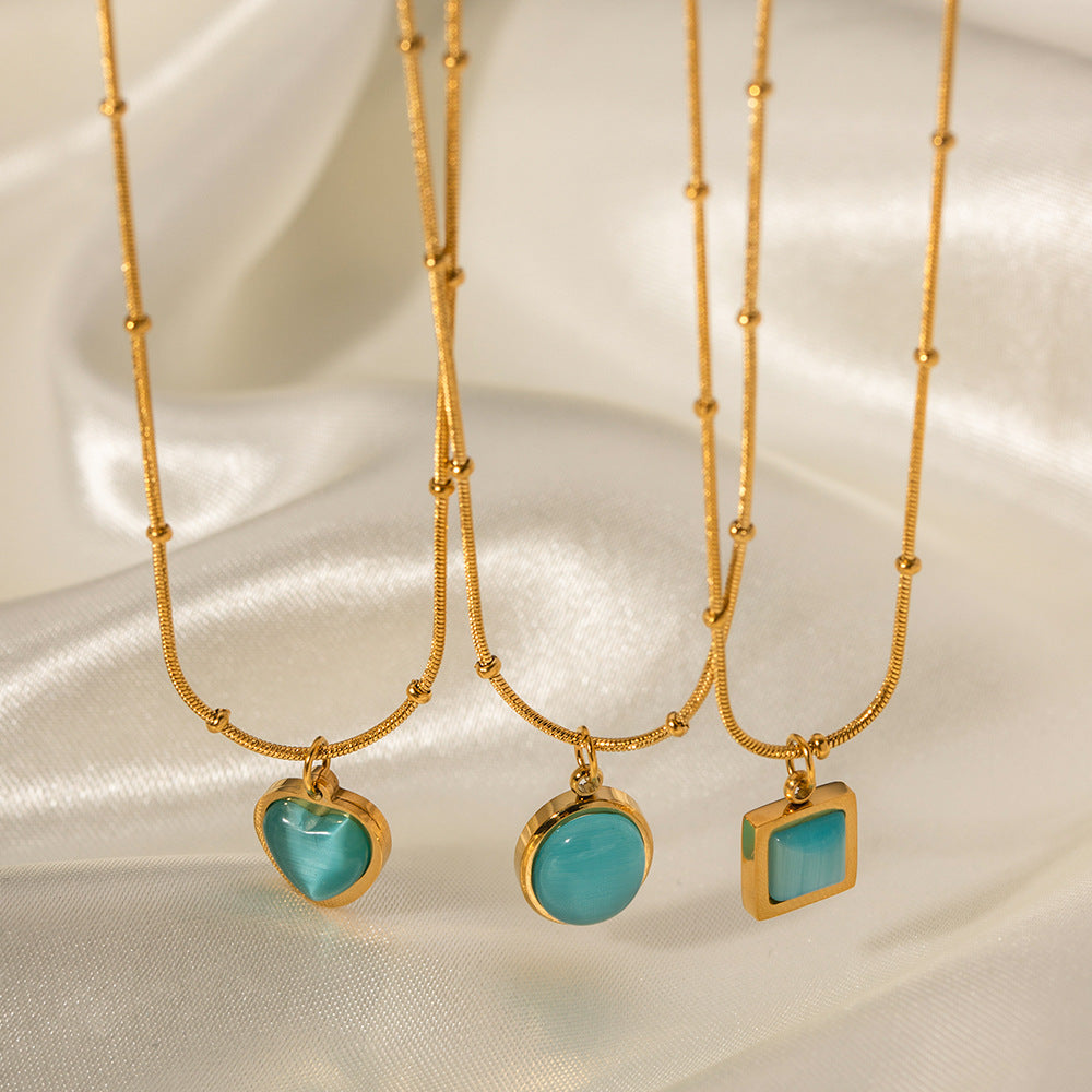 Gold plated Oceanic Opulence Necklace